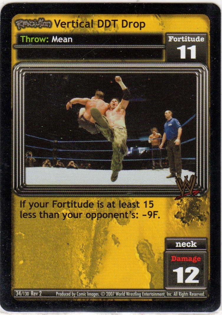 Vertical DDT Drop